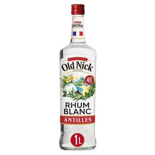 Old Nick Rhum blanc 40°, 1L