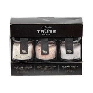 Artisan de la Truffe - Paris Coffret Trio de mini sels à la truffe, 3x30g