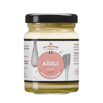 Les Pêcheurs des Calanques Sauce Aïoli en bocal, 90g