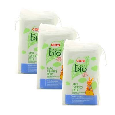Nature Bio - Maxi carrés bébé Bio