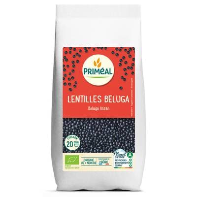Priméal Lentilles Béluga, Bio, 500g