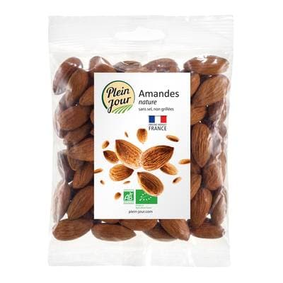 Plein Jour Amande Française Nature, Bio, 100g