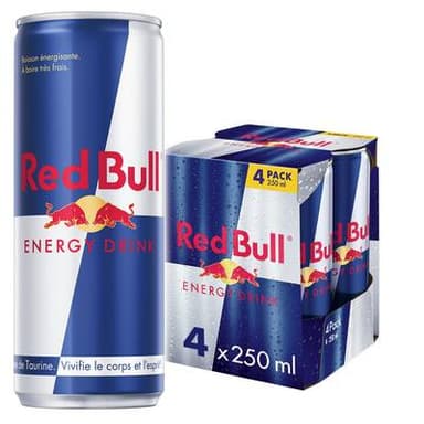 Red Bull Energy Drink, 4x25cl