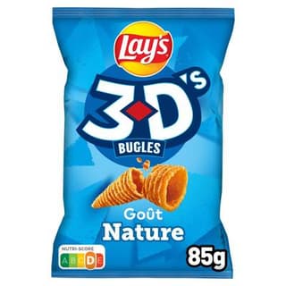 Lay's 3 D's goût nature, 85g