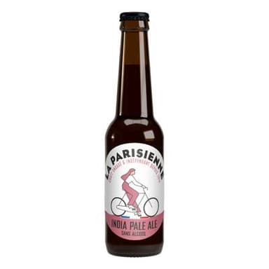La Parisienne Bière I.P.A sans alcool 0.4% Bio, 33cl
