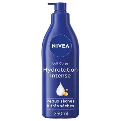 Nivea Lait corps nourrissant 72H d'hydratation, 250ml
