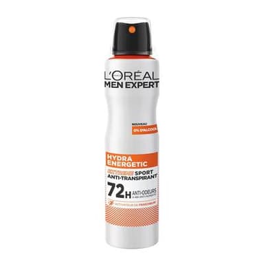 Men Expert Déodorant spray homme Anti-transpirant Hydra Energetic Extreme Sport 72H, 150ml
