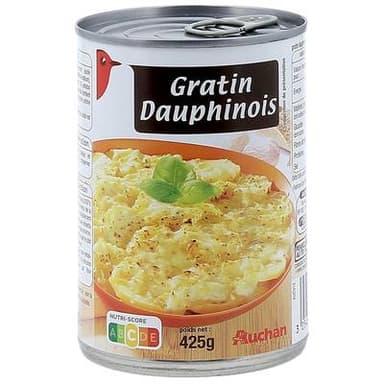 Auchan Gratin Dauphinois, 425g