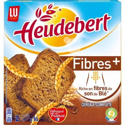 Heudebert - Biscottes fibre +