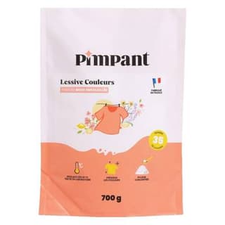Pimpant Lessive couleur en poudre, 700g
