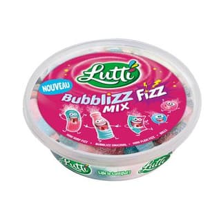 Lutti Bonbon Acidulés Bubblizz Fizz Mix, 500g