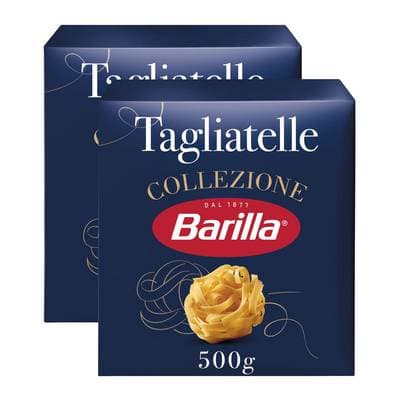 Barilla Collezione Pâtes Tagliatelle, Lot de 2x500g