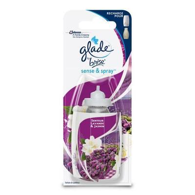 5000204595390 - Glade By Brise - Recharge pour Diffuseur Sense & Spray senteurs Lavande et Jasmin