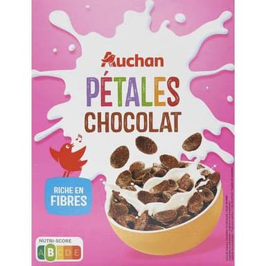 Auchan Céréales pétales au chocolat, 375g