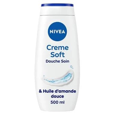 Nivea Crème de douche douceur à l'huile d'amande nourrissante., 500ml