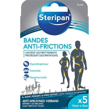 Steripan Bandes anti friction, 5 bandes