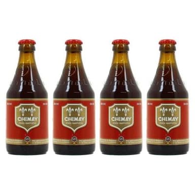 Chimay rouge Bière Trappiste 7°, Lot de 4x33cl