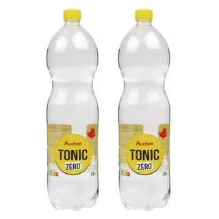 Auchan Soda tonic zéro, Lot de 2x1,5L
