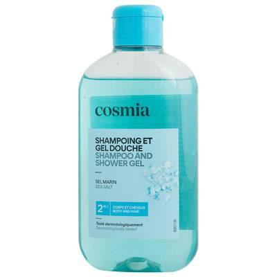 3596710517190 - COSMIA - Shampooing et douche 2en1 sel marin