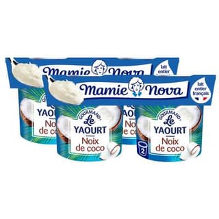 Mamie Nova Gourmand noix de coco, Lot de 2 - 2x150g
