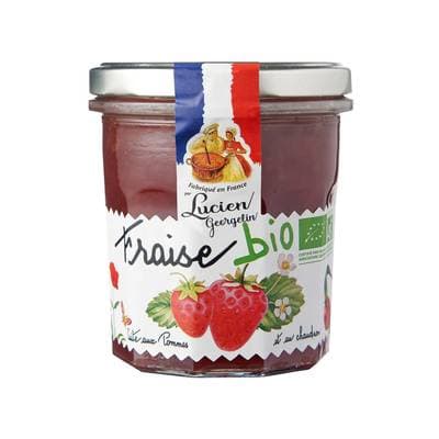 Lucien Georgelin Fraise Bio - Préparation aux fruits, 320g