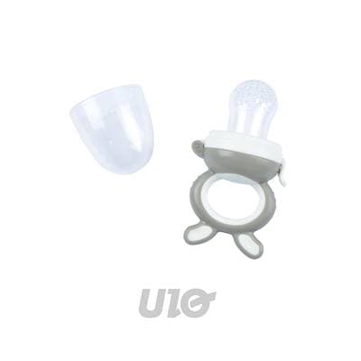 BEBE DOUCEUR Tétine Grignoteuse Silicone 11cm Gris, 1 pièce