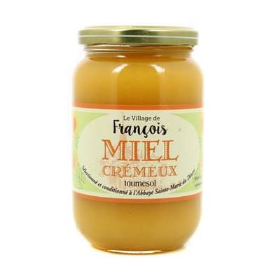 Abbaye Sainte Marie Du Desert Miel de tournesol crémeux, 500g