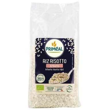 Priméal Riz Arborio Blanc, Bio, 500g