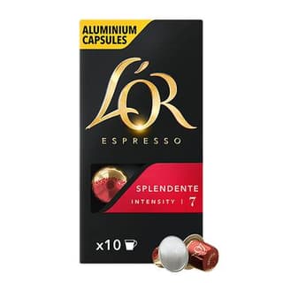 L'or Espresso Café Splendente intensité 7, 10 capsules