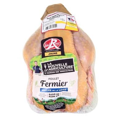 La Nouvelle Agriculture Poulet Fermier Elevé en Plein Air, 1,4kg