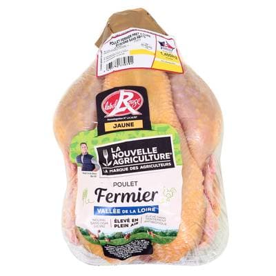 La Nouvelle Agriculture Poulet Fermier Elevé en Plein Air, 1,4kg