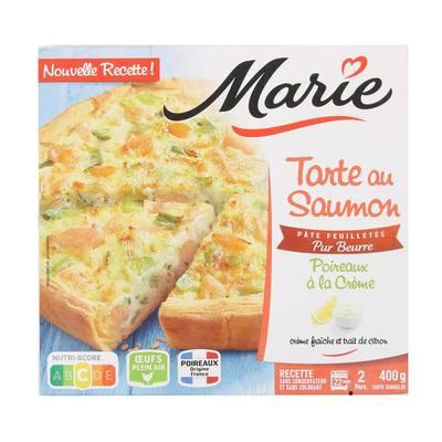  - Marie - Tarte au saumon et aux poireaux à la crème