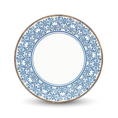 Collection Azul Assiette plate 21cm bleu Azul, 1 pièce
