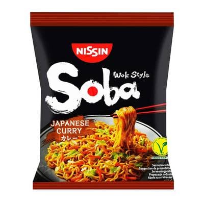 Nissin Nouilles Japonaises au Curry en sachet, 111g