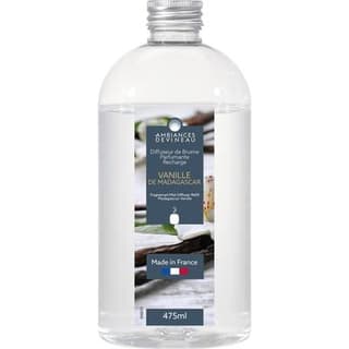 Ambiances Devineau Recharge Diffuseur électrique Vanille de Madagascar, 475ml