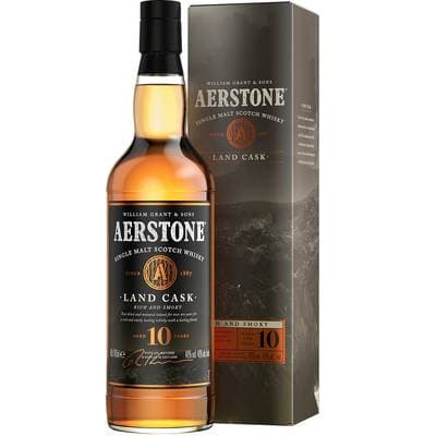 Aerstone Whisky Single Malt Land Cask 10 ans 40°, 70cl