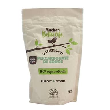 Auchan Better Life Percarbonate de soude, 500g