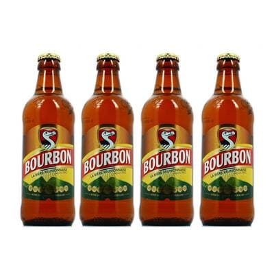 Bourbon Bière blonde réunionnaise, Lot de 4x33cl