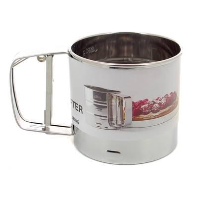 5420059828991 - Point virgule - Saupoudreur à farine/sucre glace en inox 350g 