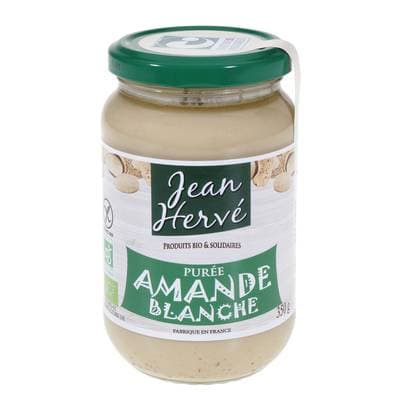Jean Hervé Purée d'amande blanche, bio, 350g