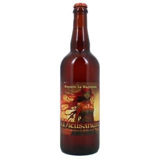 Brasserie La Magicienne Bière Miélisandre au miel 6.6°, 75cl