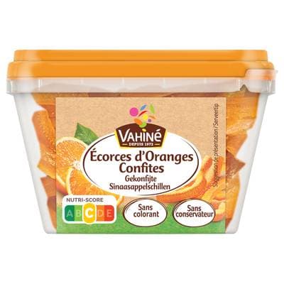 Vahine Ecorces d'oranges confites., 100g