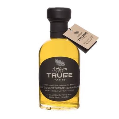 Artisan de la Truffe - Paris Huile d'Olive Vierge Extra Aromatisée à la Truffe Noire, 10cl
