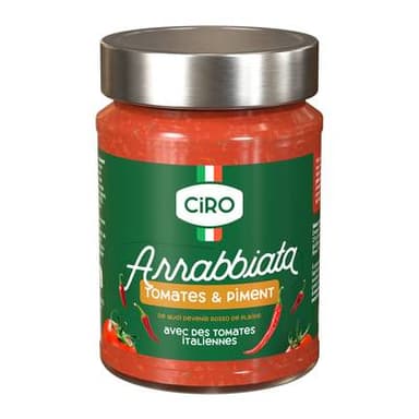 Ciro Sauce Tomate Arrabbiata, 285G