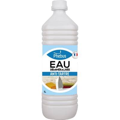 Phébus Eau déminéralisée anti-tartre, 1 L