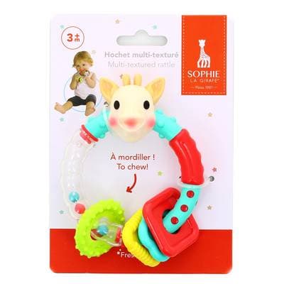 Vulli Hochet multi-texturé Sophie la girafe