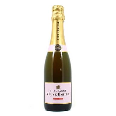Veuve Emille Champagne brut rosé, 37.5cl