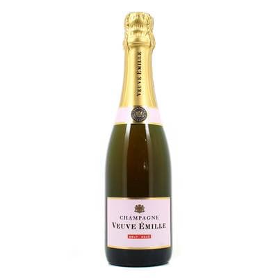 Veuve Emille Champagne brut rosé, 37.5cl