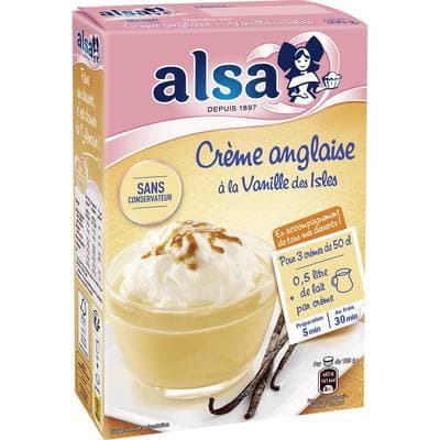 Alsa Préparation crème anglaise, 300g