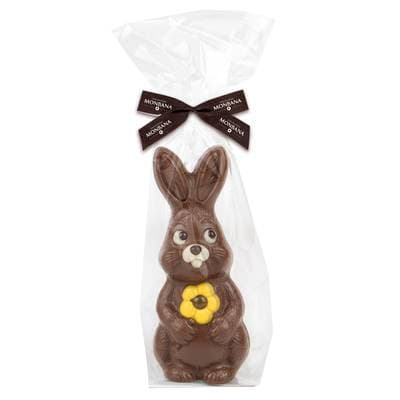Chocolaterie Monbana Lapin Fleuri Chocolat Lait, 65g